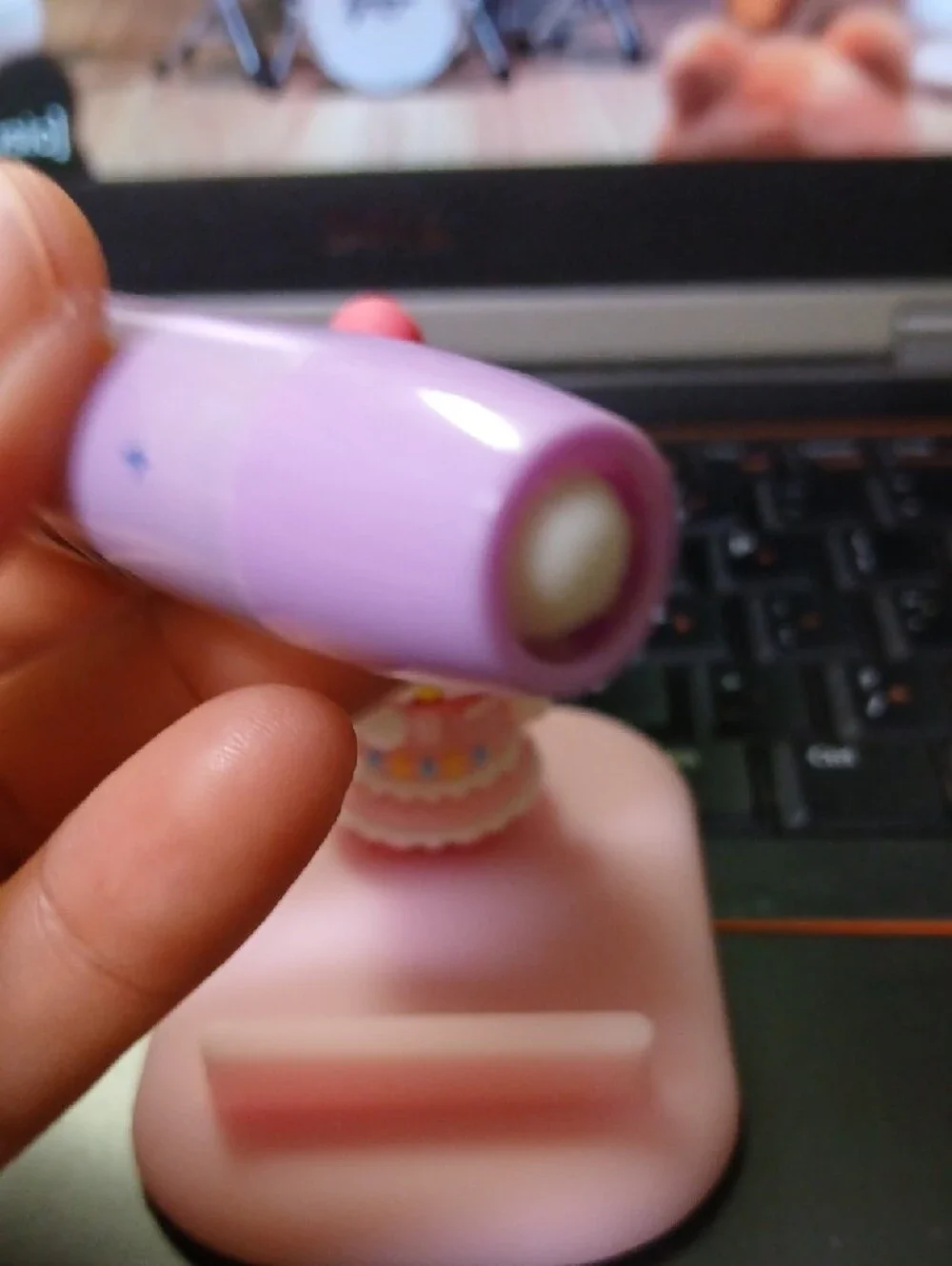 Target Kuromi Purple Press-Button Eraser